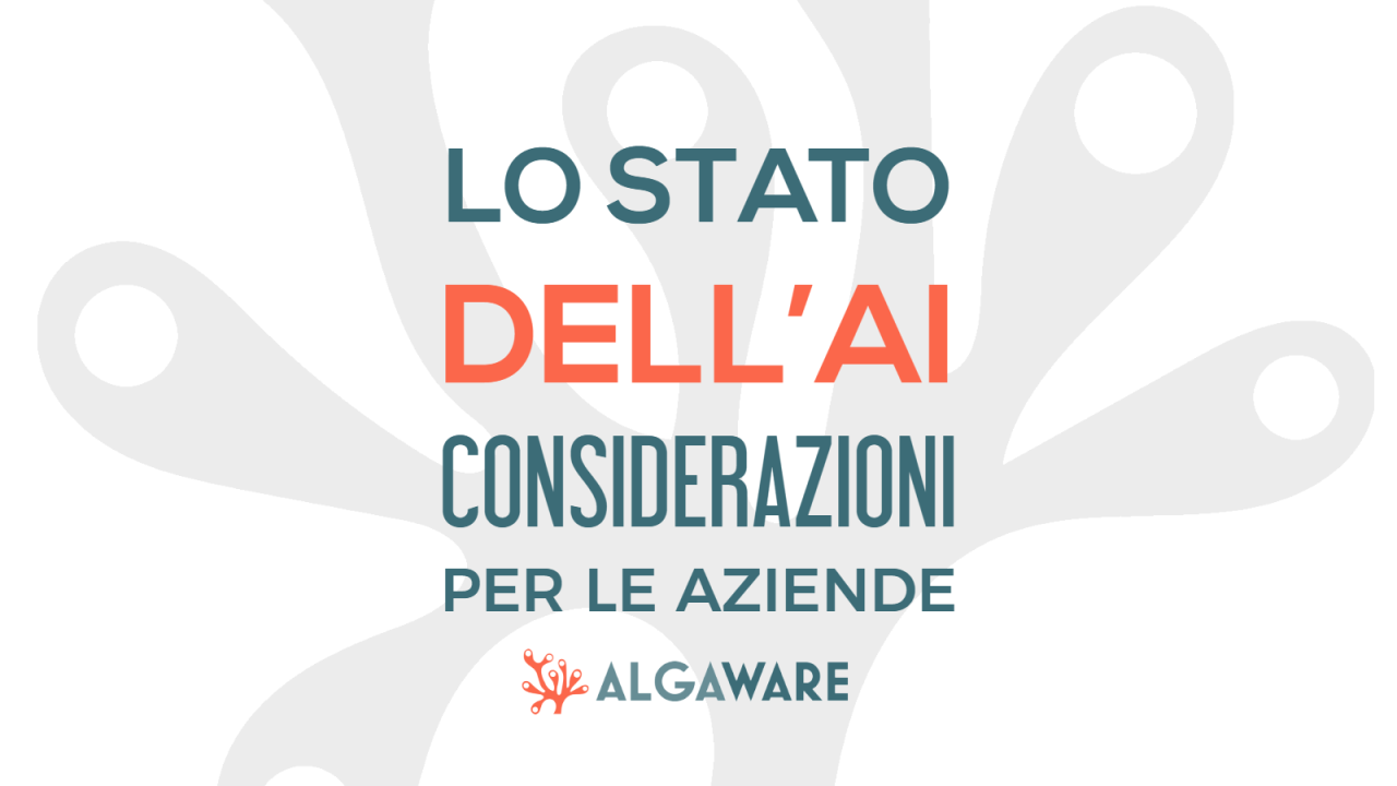 Perché un’azienda deve investire in AI oggi, subito